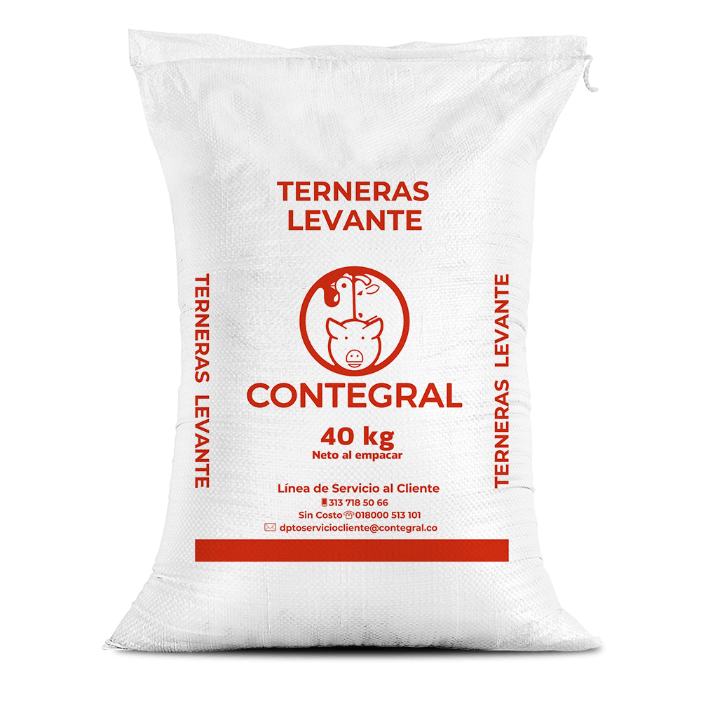 TERNERAS LEVANTE PELET X BULTO UNIDAD