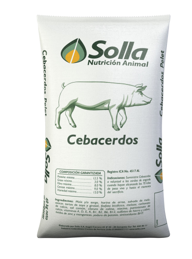 CEBA CERDO PELET X BULTO UNIDAD – agrocosur