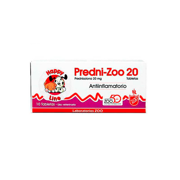 PREDNI-ZOO 20MG X BLISTER (CAJA 3 BLISTER
