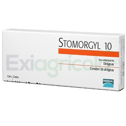 STOMORGYL 10 MG CAJA X 2 BLISTER