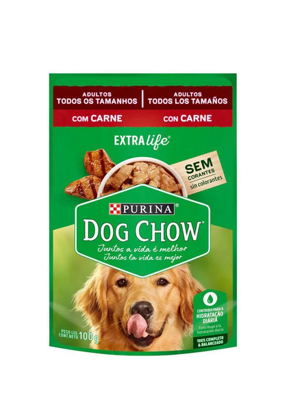 DOG CHOW POUCH ADULTO CARNE