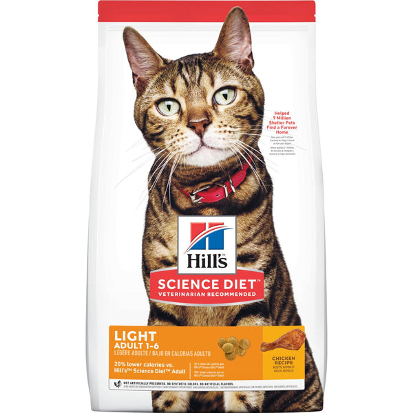 HILLS CAT ADULTO LIGHT SMALL