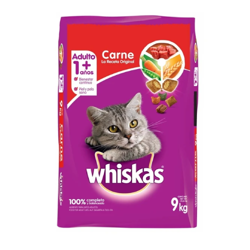 WHISKAS ADULTO CARNE