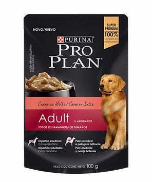 PROPLAN POUCH ADULTO CARNE