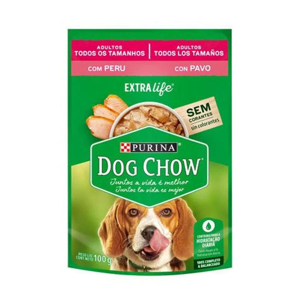 DOG CHOW POUCH ADULTO PAVO
