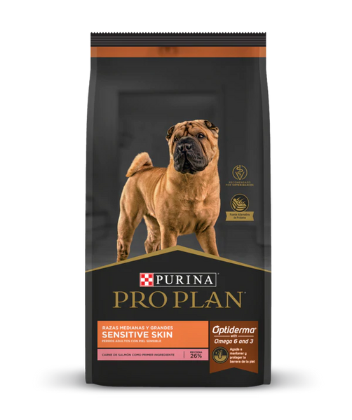 PROPLAN SENSITIVE SKIN RAZA MED Y GRAN