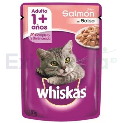 WHISKAS POUCH ADULTO SALMON
