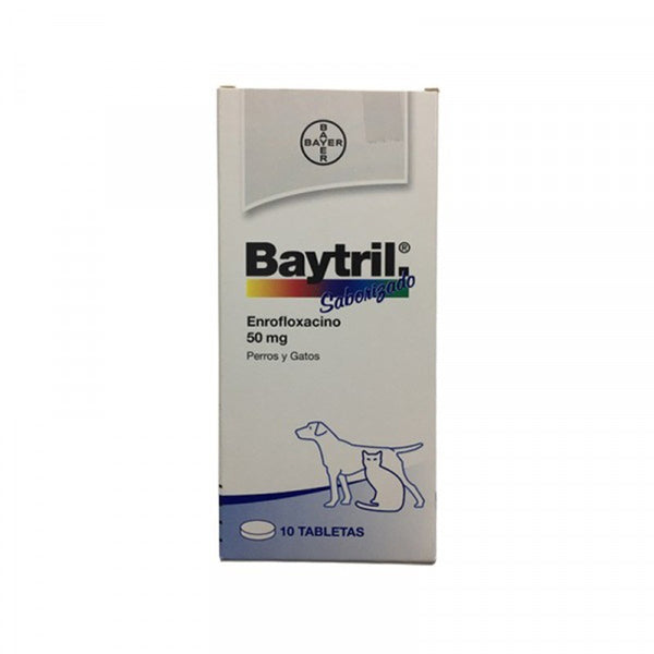 BAYTRIL SABORIZADO 50 MG BLISTER